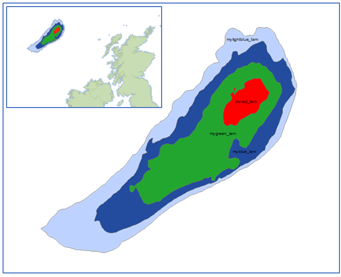 Figure 28. Rockall Bank sub-divisions used as a basis for WAScoOT3 analyses.