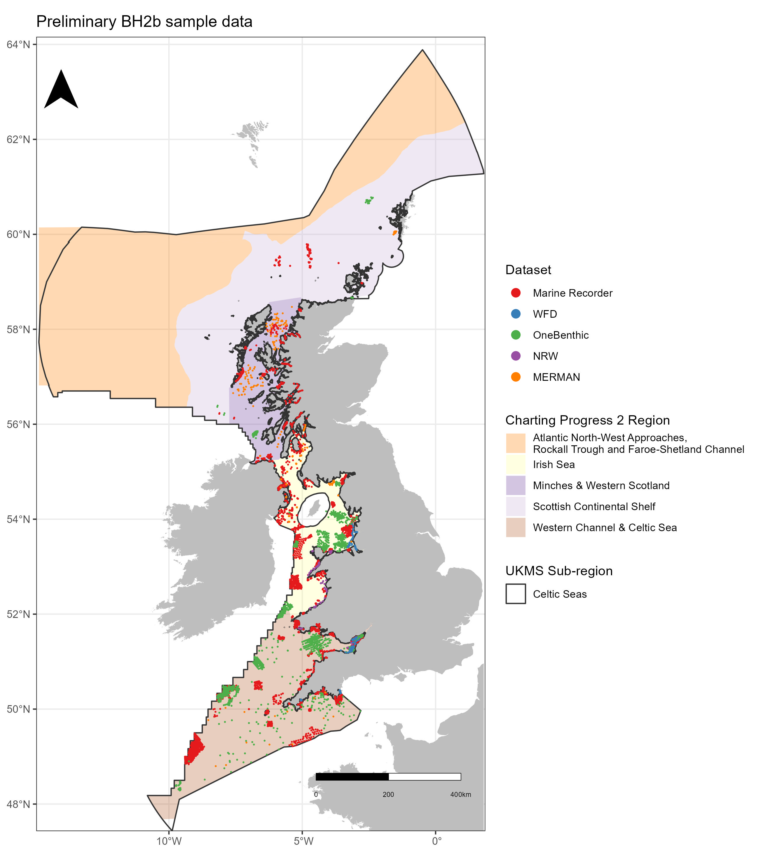 Map of the Celtic Sea within the UK EEZ.