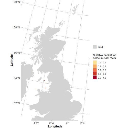 Map of the UK and surrounding seas.