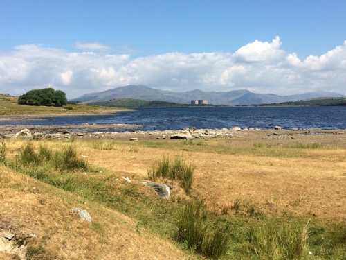 Image of Trawsfynydd nuclear power station. 